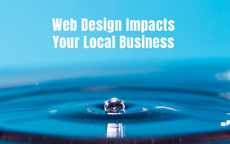 photo showing impact of web design on a small business