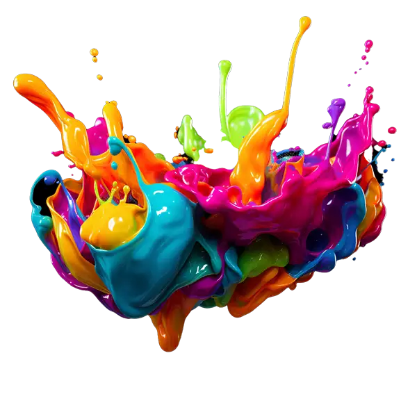 abstract image of colorful web designs